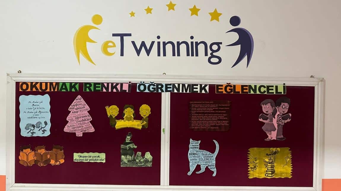 Öğretmenimiz Erhan TAN'ın da ortak olduğu “OKUMAK RENKLİ, ÖĞRENMEK EĞLENCELİ” e Twinning Projesi çalışmalarımız devam ediyor